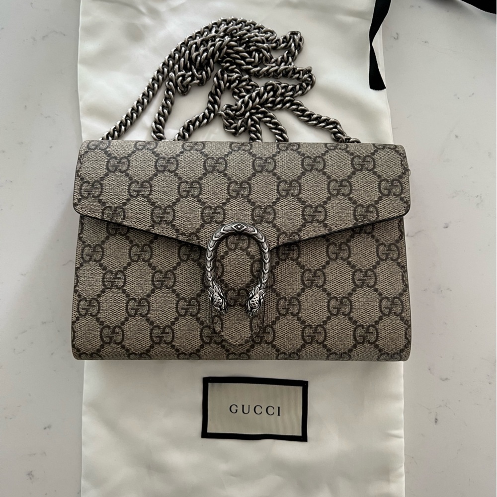 Gucci dionysus red and beige